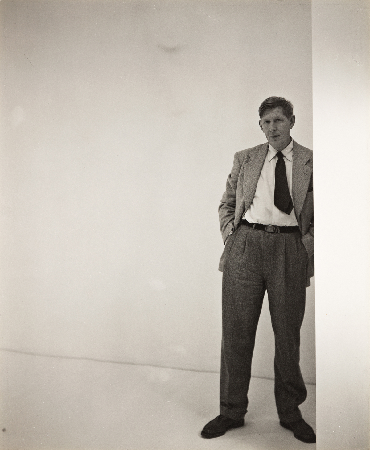 GEORGE PLATT LYNES (1907-1955) Portrait of W.H. Auden.